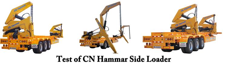 CN Hammar 40ft Side Loader Trailer for Sale In Papua New Guinea