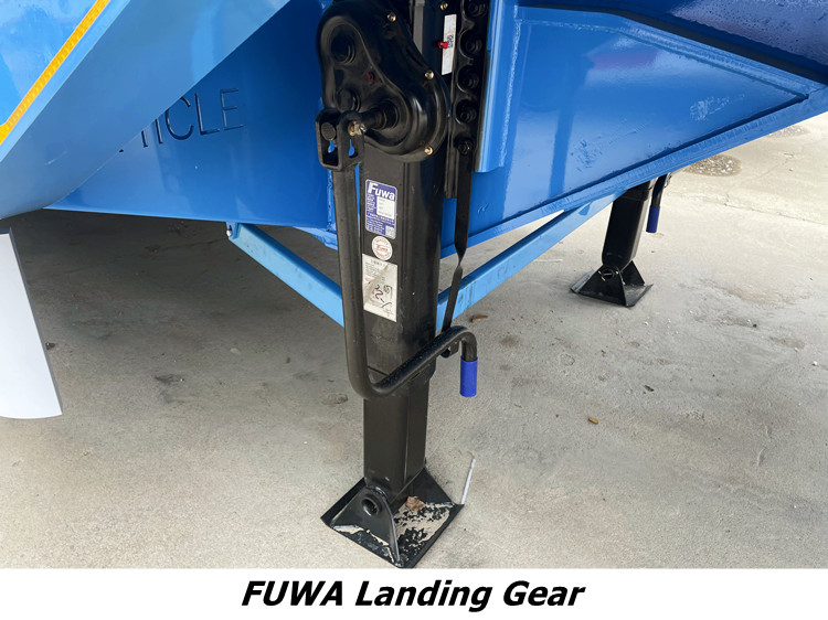 4 Axle Full-Width Gooseneck Low Bed Semi Trailer
