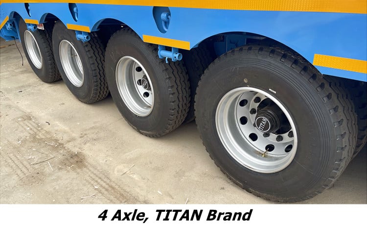 2026 New Model Full-Width Gooseneck Lowbed Trailer for Sale in Tanzania