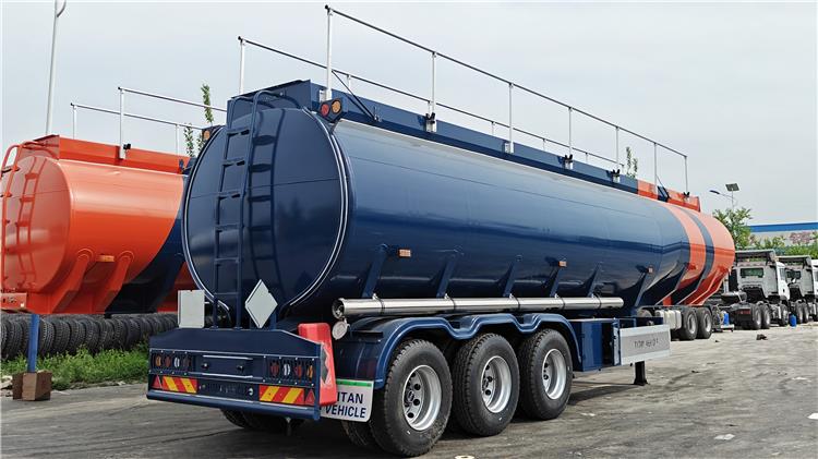 40000 Liters Oil Tanker Trailer with 6 Compartment for Sale In Zambia