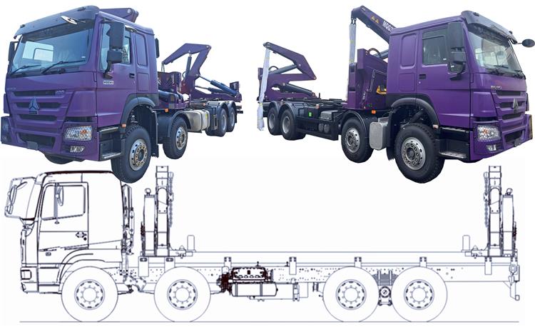 20ft Container Side Loader Truck For Sale In Guyana
