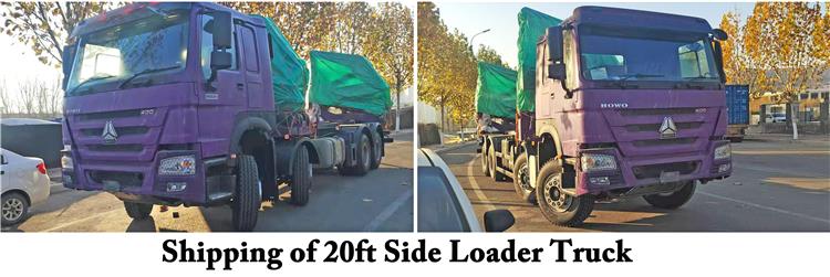 20ft Container Side Loader Truck For Sale In Guyana