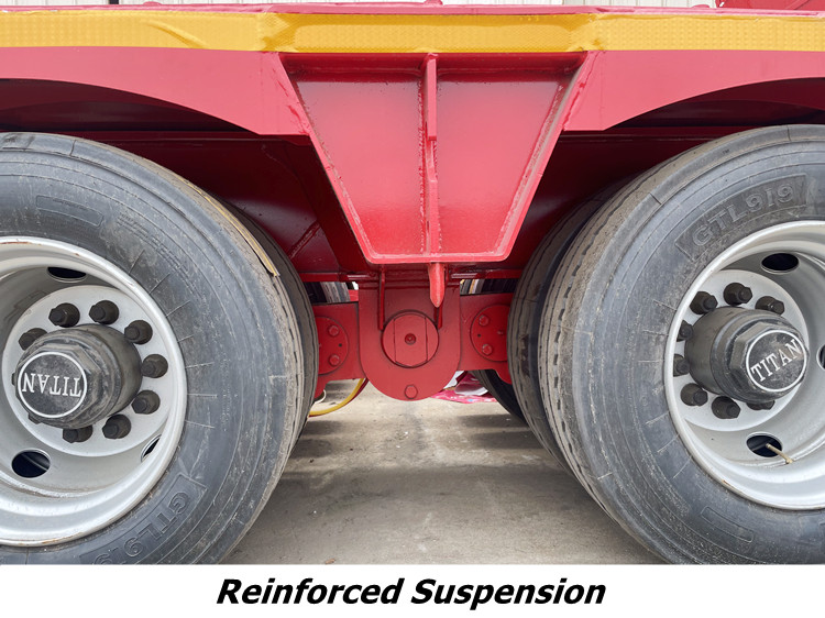 4 Line 8 Axle 150 Ton Lowbed Trailer for Sale in Nigeria