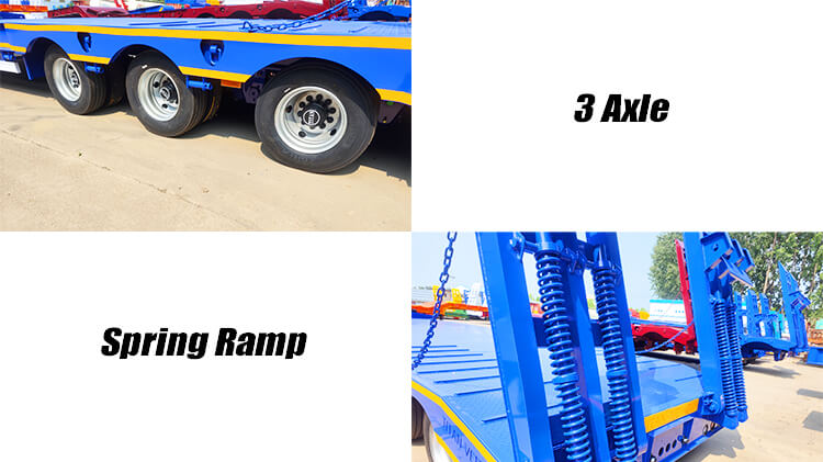 Titan 3 Axle 60 ton Low Bed Trailer Price in Lagos Nigeria