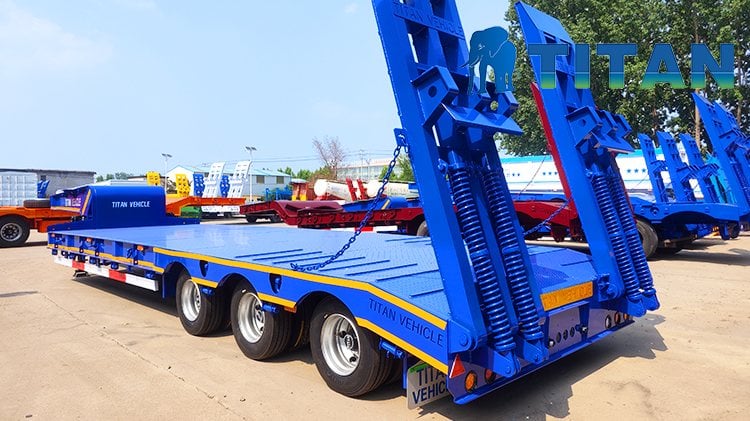 Titan 3 Axle 60 ton Low Bed Trailer Price in Lagos Nigeria