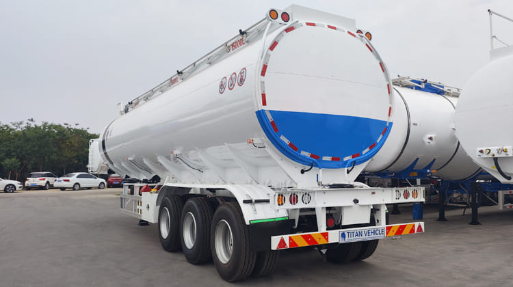 45000 Liters Oil Petroleum Tanker Trailers for Sale in Uganda