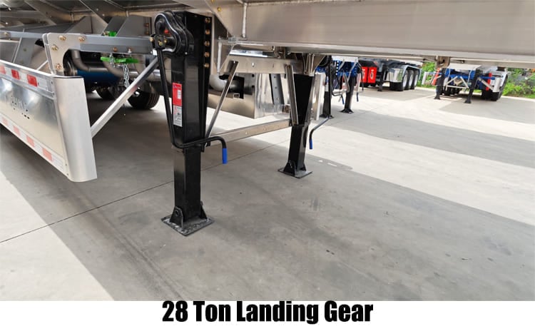 Tri Axle Aluminum Diesel Tanker Trailer for Sale in Uganda
