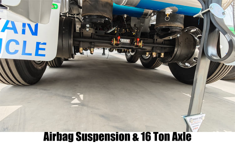 Tri Axle Aluminum Diesel Tanker Trailer for Sale in Uganda