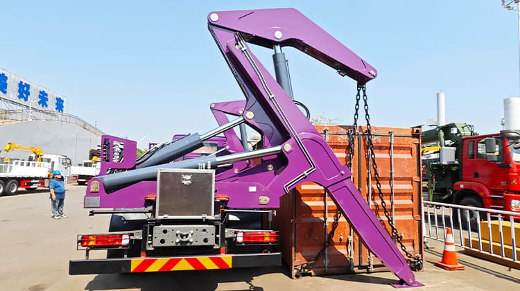 side loader truck
