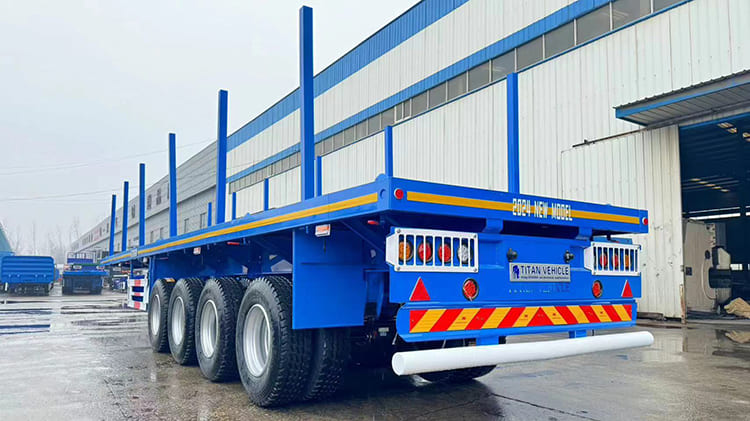 TITAN Heavy Duty Flat Bed Trailer with Stake for Sale in Sierra Leone