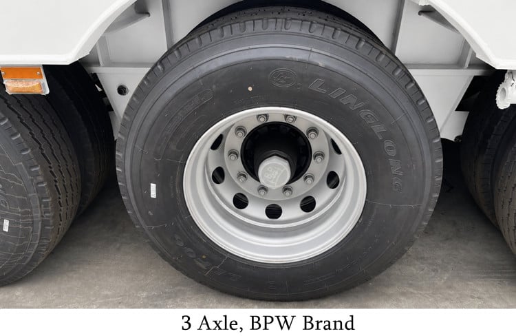 3 Axle Low Bed Trailer for Sale with Folding Ramp | What is Low Bed Trailer Price？