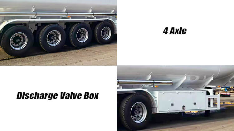 Titan 4 Axle Oil Tanker Trailer for Sale in Guinea