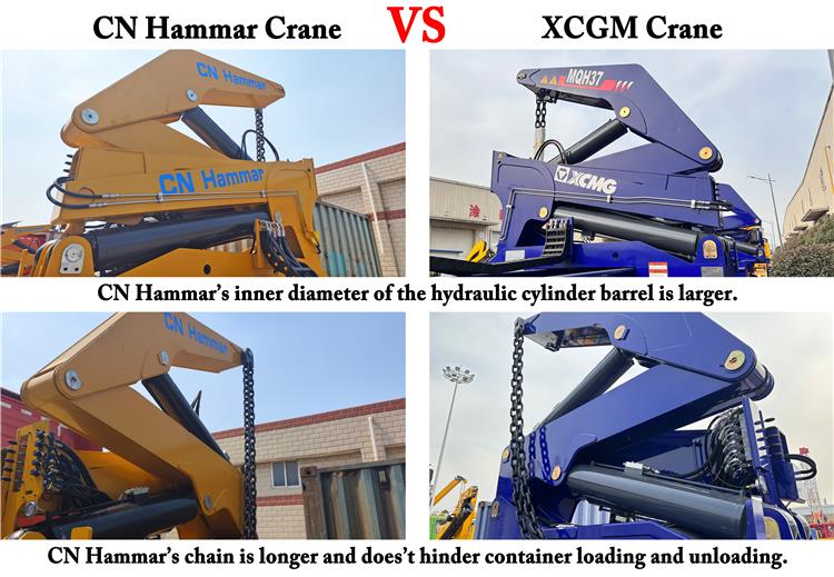 37 Ton CN Hammar Side Loader Trailer Price for Sale In Guyana