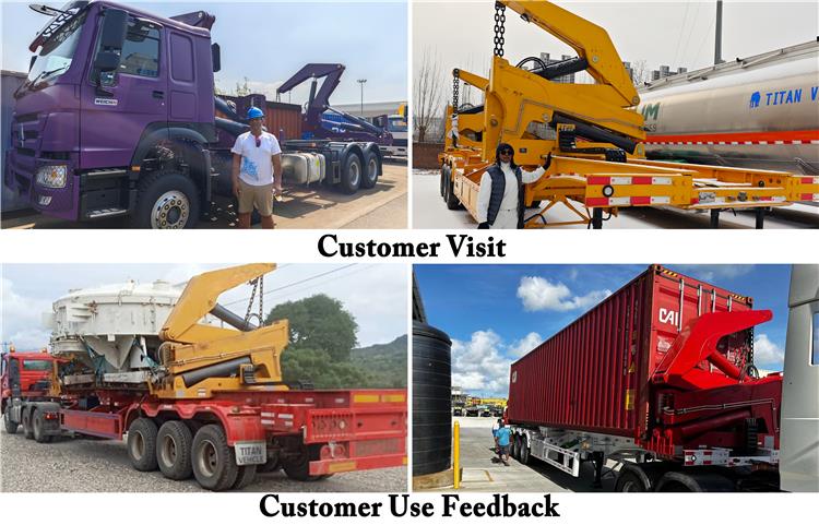 37 Ton CN Hammar Side Loader Trailer Price for Sale In Guyana