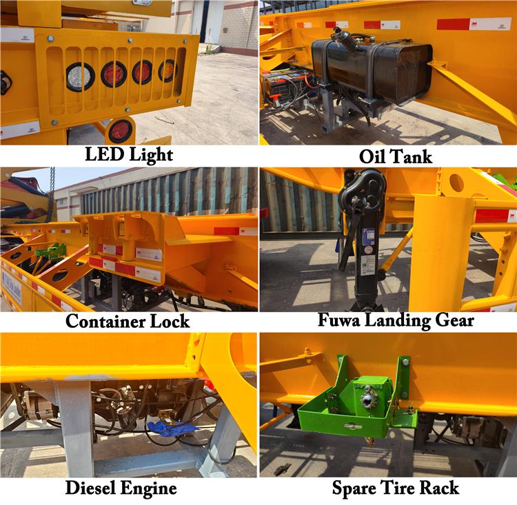 37 Ton CN Hammar Side Loader Trailer Price for Sale In Guyana