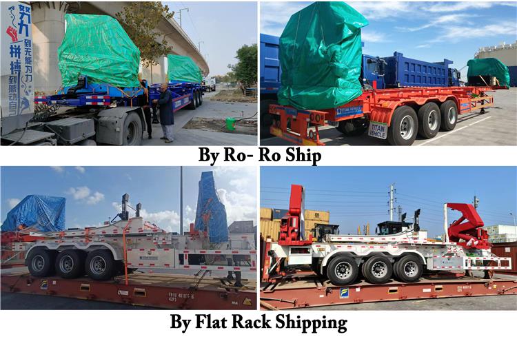 37 Ton CN Hammar Side Loader Trailer Price for Sale In Guyana