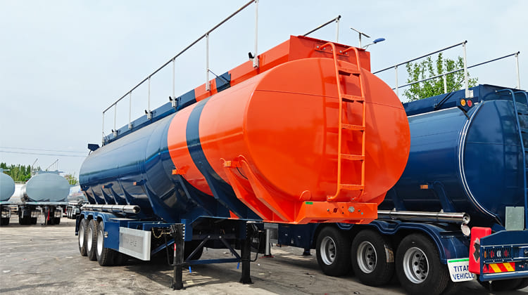 45000 Liters Fuel Tanker Trailer for Sale in Mali