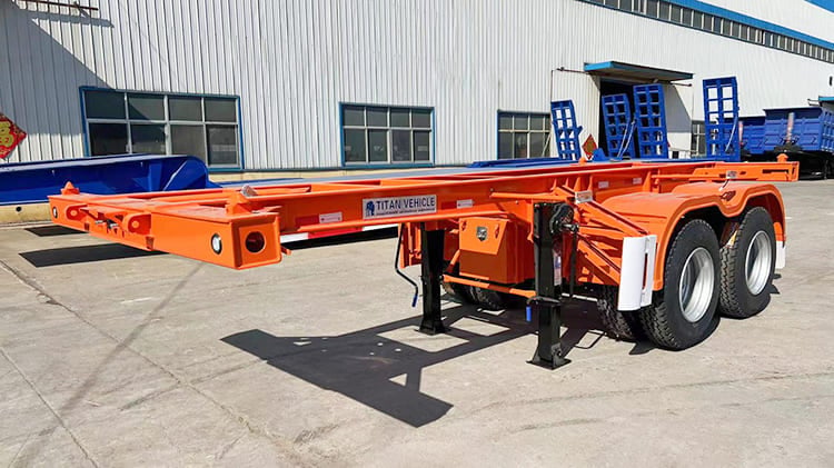 TITAN 2 Axle 20 FT Skeletal Semi Trailer for Sale in Jamaica