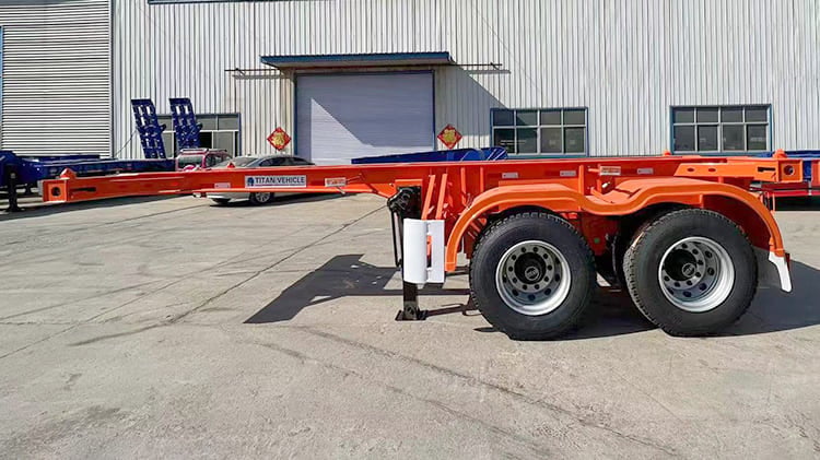 TITAN 2 Axle 20 FT Skeletal Semi Trailer for Sale in Jamaica