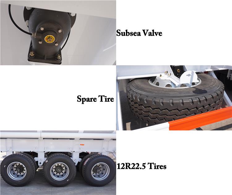 50000 Liters Oil Tanker Trailer Price for Sale In Mali