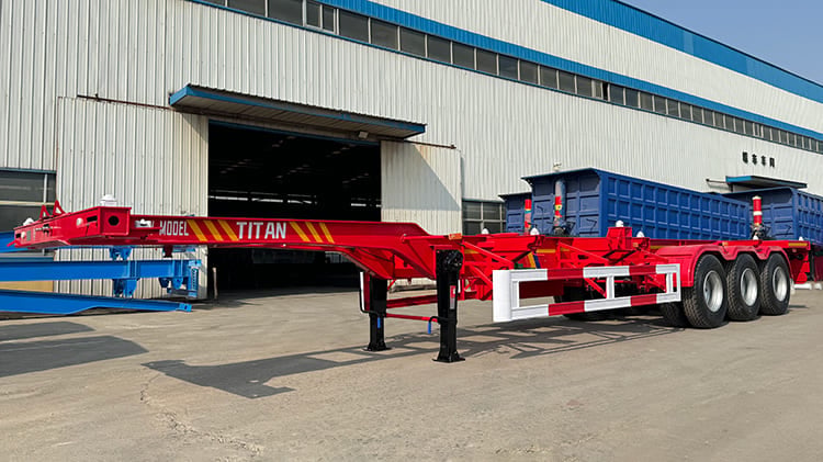 TITAN 3 Axle 40ft Container Chassis Trailer for Sale in Kingston, Jamaica