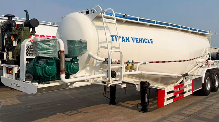 Titan 2 Axle Bulk Cement Tanker for Sale in Liberia