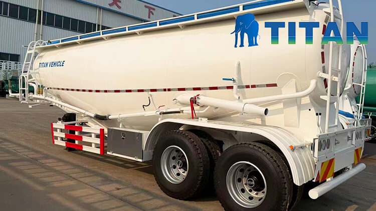 Titan 2 Axle Bulk Cement Tanker for Sale in Liberia