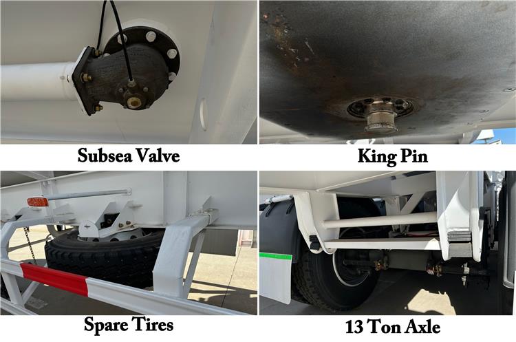 40000 Liters Petrol Tanker Trailer Price for Sale In Mail