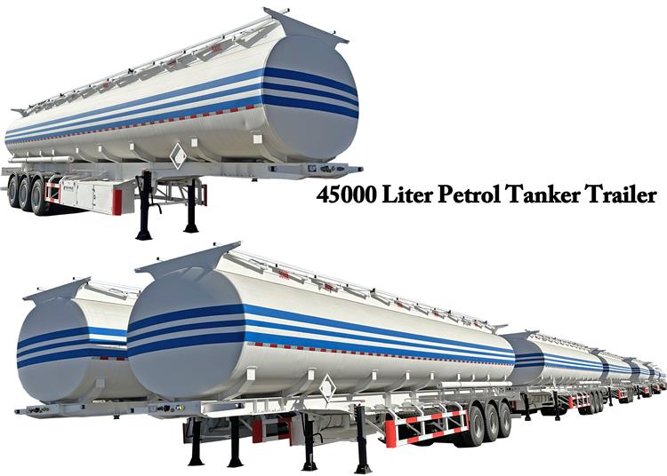 40000 Liters Petrol Tanker Trailer Price for Sale In Mail