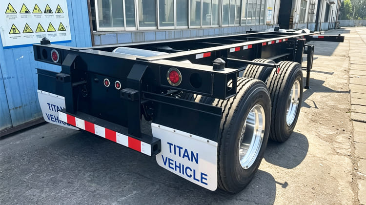 20 Ft Combo Chassis | 20 Foot Container Chassis for Sale in Guam
