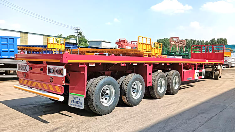 45 48 Ft New Flatbed Trailers Manufacturers For Sale In Tanzania