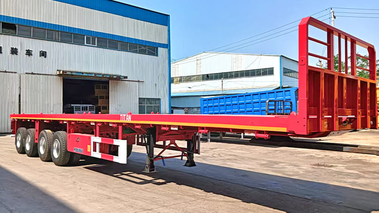 45 48 Ft New Flatbed Trailers Manufacturers For Sale In Tanzania