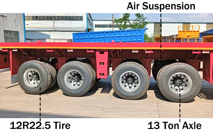 45 48 Ft New Flatbed Trailers Manufacturers For Sale In Tanzania