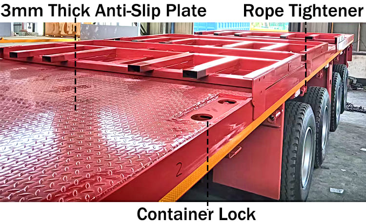 45 48 Ft New Flatbed Trailers Manufacturers For Sale In Tanzania
