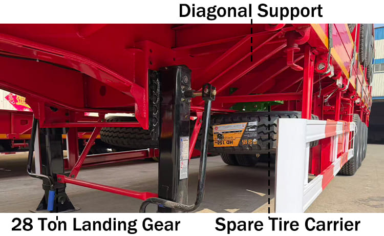 45 48 Ft New Flatbed Trailers Manufacturers For Sale In Tanzania