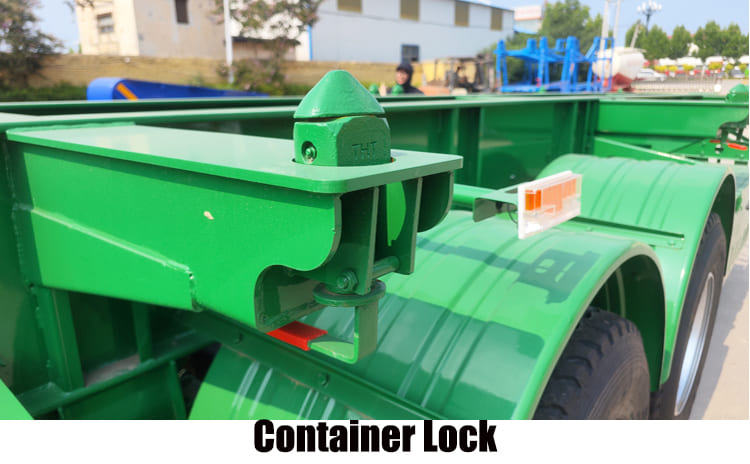 4 Axle Shipping Container Chassis Trailer for Sale in Guam