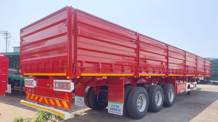 TITAN 60 Tons Bulk Grain Trailer for Sale in Zimbabwe
