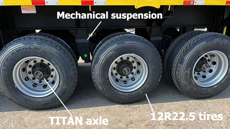 TITAN 3 Axle Side Wall Trailer for Sale in Bulawayo, Zimbabwe
