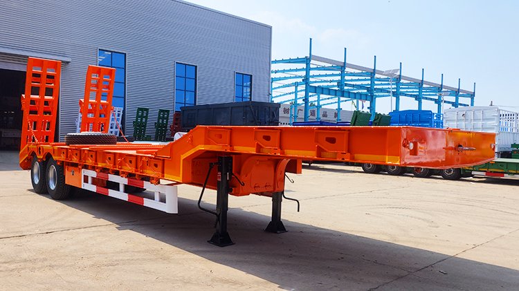 Titan 2 Axle Lowbed Trailer for Sale Price in Tanzania
