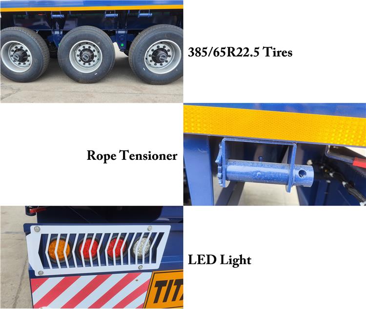40ft Flatbed Trailer with Single Tire for Sale In Guyana