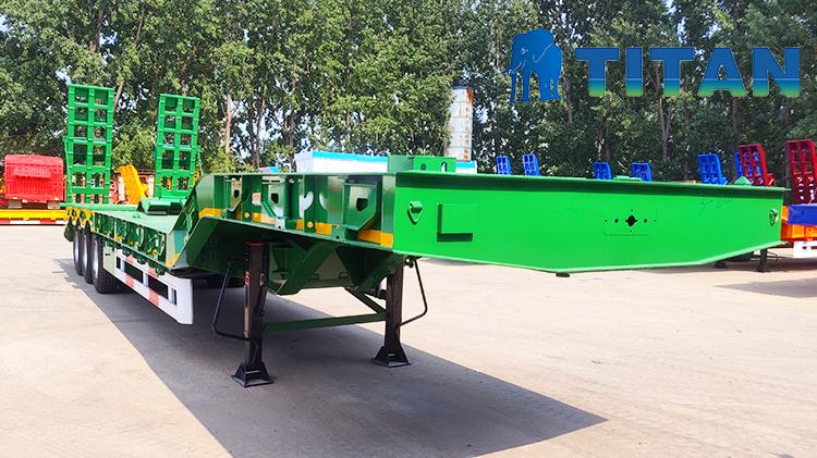 Titan 3 Axle Low Bed Trailer for Sale in Tanzania