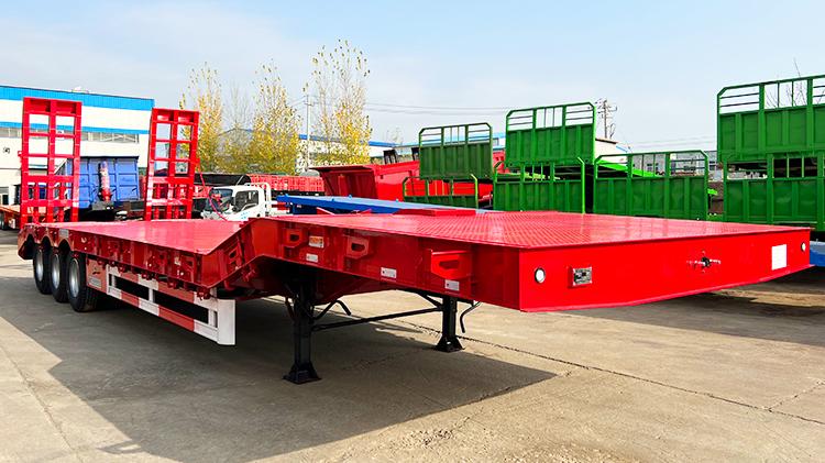 Titan 3 Axle Lowbed Semi Trailer for Sale in Tanzania