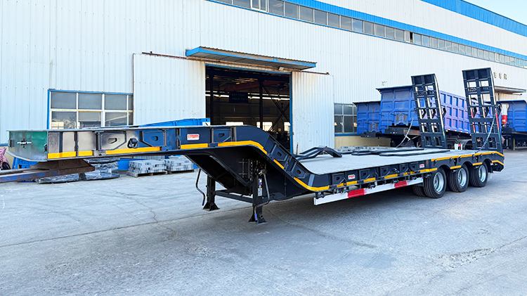 Titan 3 Axle Step Deck Trailer for Sale in Dar es Salaam Tanzania