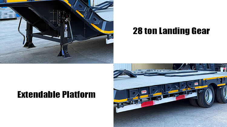 Titan 3 Axle Step Deck Trailer for Sale in Dar es Salaam Tanzania