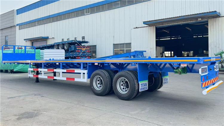 2 Axle 40ft Flat Deck Trailer for Sale In Guyana