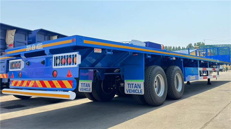 2 Axle 40ft Flat Deck Trailer for Sale In Guyana