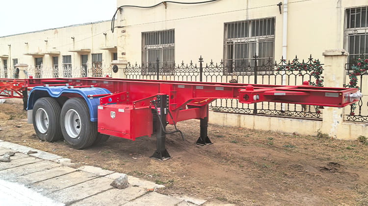 2 Axle 20 Ft Shipping Container Trailers for Sale in Jamaica