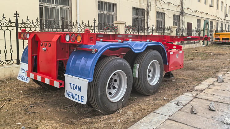 2 Axle 20 Ft Shipping Container Trailers for Sale in Jamaica