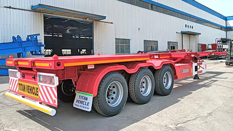 40 Ft Tri Axle Container Skeletal Trailer for Sale in Jamaica