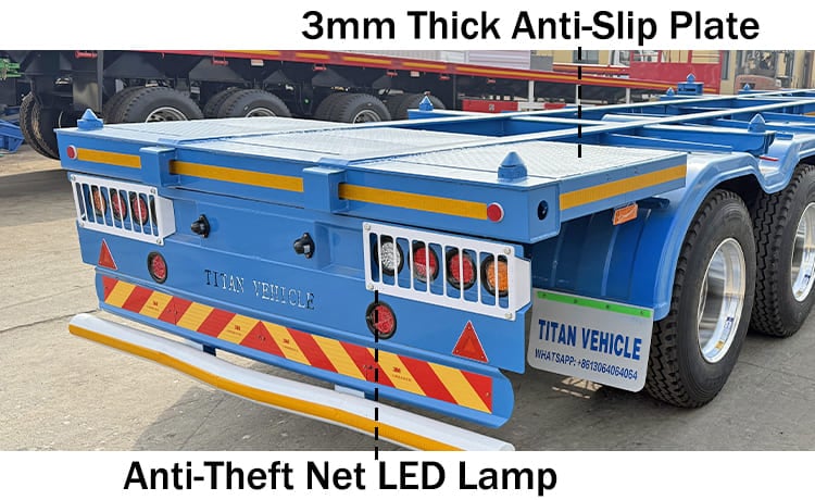 40 Ft Gooseneck Container Trailers Price for Sale in Jamaica